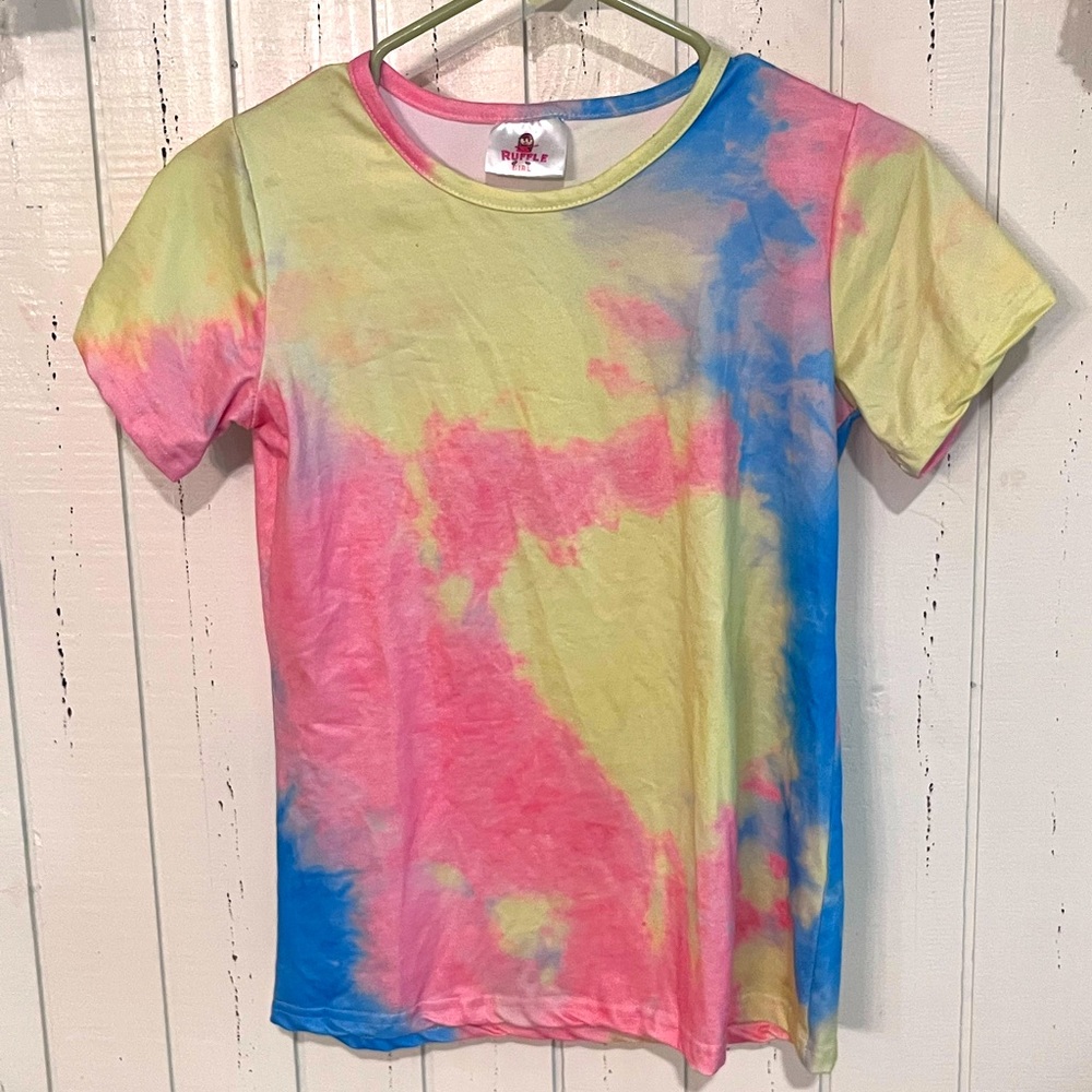 Ruffle Girl Tie Dye Outfit
